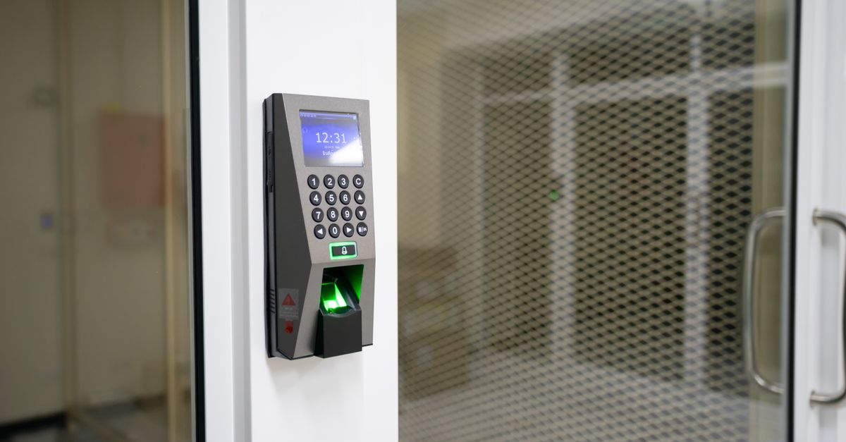 locksmith unlocking front door — Lake Locksmiths